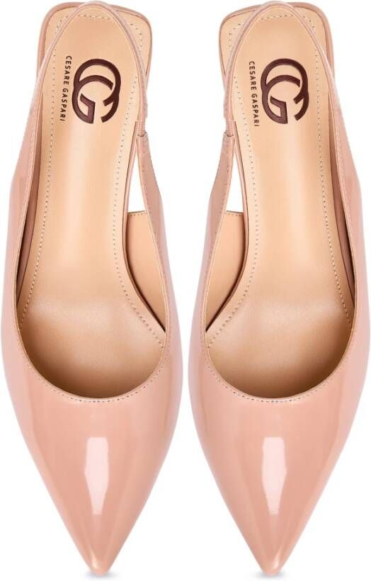 Cesare Gaspari Elegante Stiletto Heeled Pumps Beige Dames