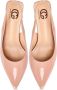 Cesare Gaspari Elegante Stiletto Heeled Pumps Beige Dames - Thumbnail 3