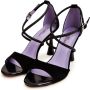 Cesare Gaspari Elegante Zwarte Hoge Hakken Sandalen Black Dames - Thumbnail 3