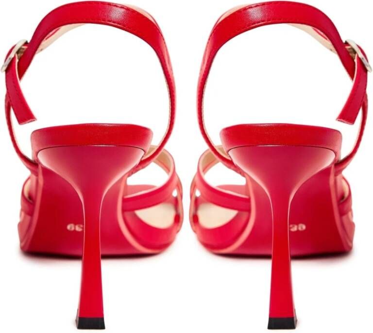 Cesare Gaspari Elevate Sandalen Rood Red Dames