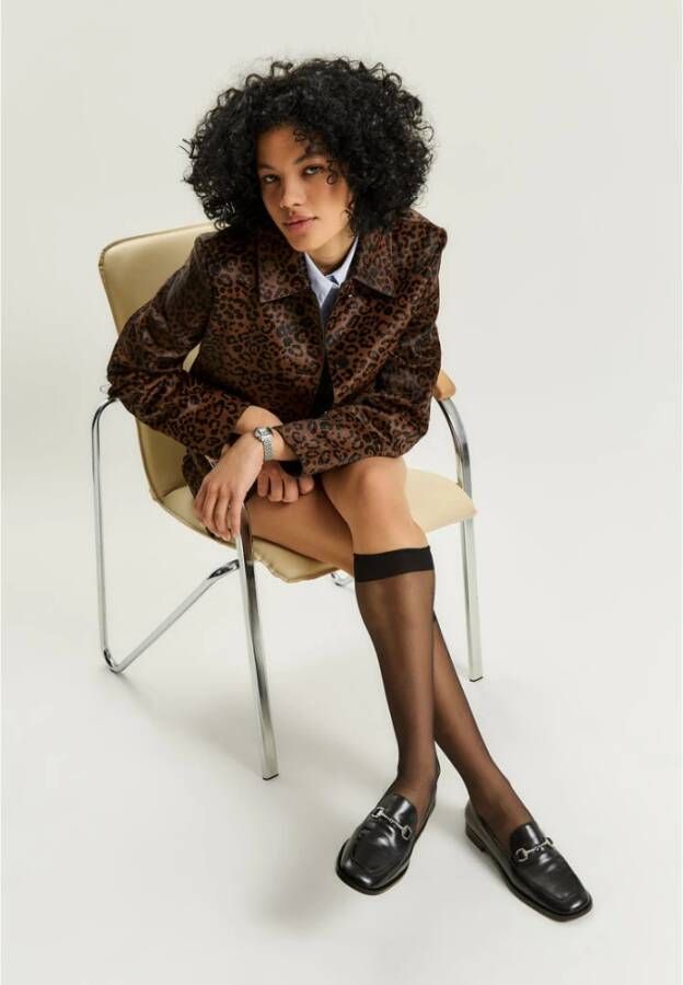 Cesare Gaspari Equestrian Chic Loafers Zwart