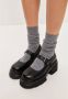 Cesare Gaspari Gedurfde Chunky Loafers Em Zwart - Thumbnail 2