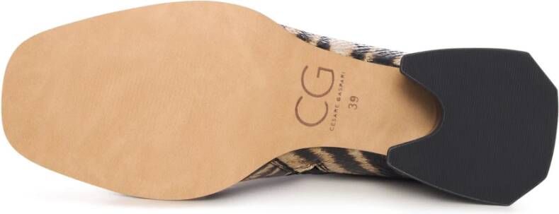 Cesare Gaspari Geometrische Hak Veterlaars Cheetah