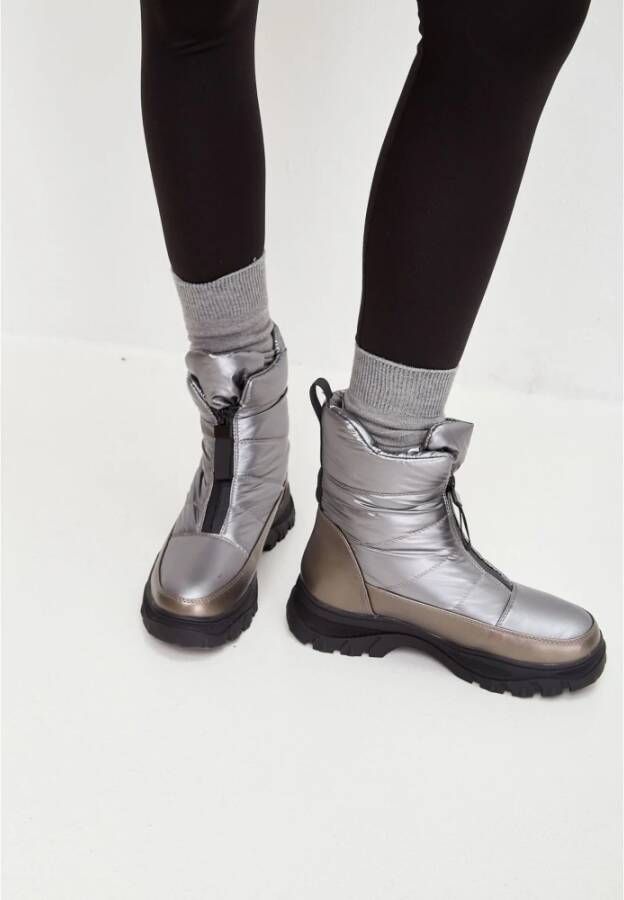 Cesare Gaspari Winterlaars Zilver Gray Dames