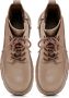 Cesare Gaspari Gezellige Veterschoenen Winter Enkellaarzen Brown Dames - Thumbnail 4
