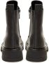 Cesare Gaspari Casual Veterschoenen Enkellaarsjes Zwart Black Dames - Thumbnail 5