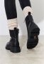 Cesare Gaspari Casual Veterschoenen Enkellaarsjes Zwart Black Dames - Thumbnail 8