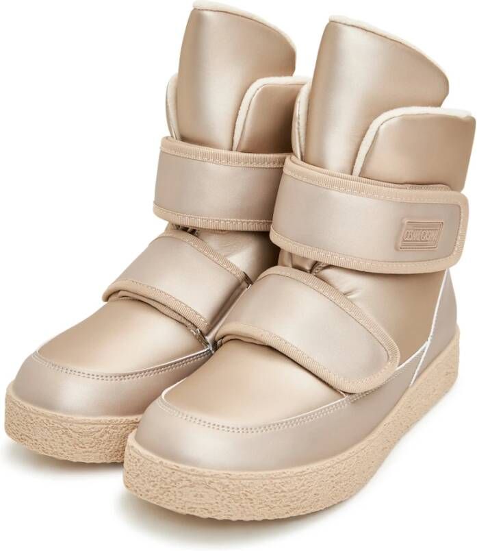 Cesare Gaspari Gezellige Winterlaarzen Beige Dames