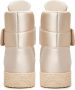 Cesare Gaspari Gezellige Winterlaarzen Beige Dames - Thumbnail 5