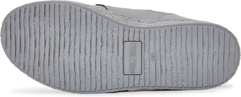 Cesare Gaspari Grijze High-Top Winterlaarzen met Velcro Gray Dames