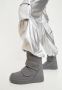 Cesare Gaspari Grijze High-Top Winterlaarzen met Velcro Gray Dames - Thumbnail 10