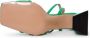 Cesare Gaspari Chunky Comfort Sandalen Groen Green Dames - Thumbnail 7