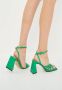Cesare Gaspari Chunky Comfort Sandalen Groen Green Dames - Thumbnail 8