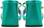 Cesare Gaspari Groene Hakken Muiltjes Rosalia Green Dames - Thumbnail 9