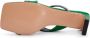 Cesare Gaspari Groene hoge hakken sandalen Green Dames - Thumbnail 10