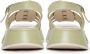 Cesare Gaspari Groene Leren Plateau Sandalen Joanna Green Dames - Thumbnail 6