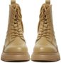 Cesare Gaspari Groene Platform Enkellaarzen Green Dames - Thumbnail 4