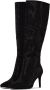 Cesare Gaspari Jewel Stiletto Kniehoge Laarzen Black Dames - Thumbnail 2