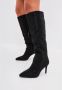 Cesare Gaspari Jewel Stiletto Kniehoge Laarzen Black Dames - Thumbnail 6