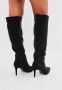 Cesare Gaspari Jewel Stiletto Kniehoge Laarzen Black Dames - Thumbnail 8