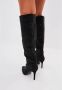 Cesare Gaspari Jewel Stiletto Kniehoge Laarzen Black Dames - Thumbnail 9