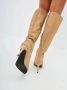 Cesare Gaspari Jewel Stiletto Kniehoge Laarzen Yellow Dames - Thumbnail 17