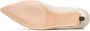 Cesare Gaspari Kitten Heel Enkellaarsjes Dolly Wit - Thumbnail 2