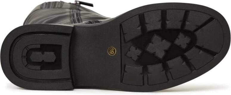 Cesare Gaspari Casual Block Heeled Boots Black Dames