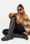 Cesare Gaspari Casual Block Heeled Boots Black Dames - Thumbnail 4
