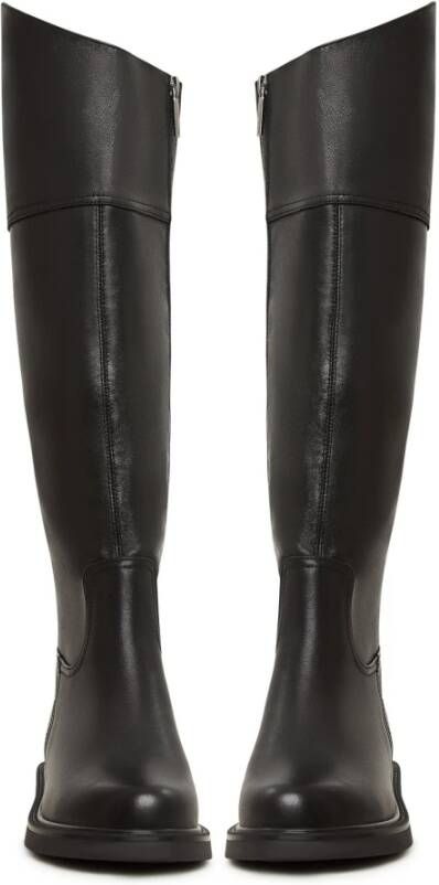 Cesare Gaspari Casual Block Heeled Boots Black Dames