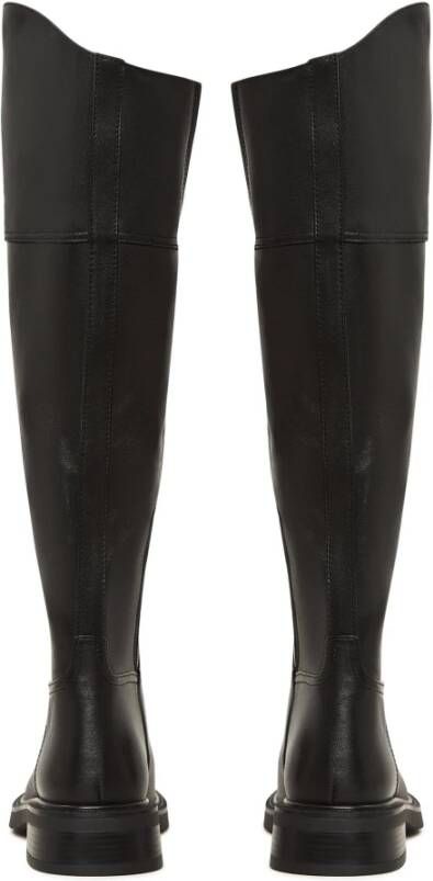 Cesare Gaspari Casual Block Heeled Boots Black Dames