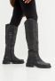 Cesare Gaspari Casual Block Heeled Boots Black Dames - Thumbnail 9