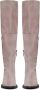 Cesare Gaspari Klassieke blokhaklaarzen Beige Gray Dames - Thumbnail 3