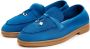 Cesare Gaspari Klassieke platte loafers Blauw Blue Dames - Thumbnail 3