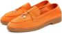 Cesare Gaspari Klassieke platte loafers Oranje Orange Dames - Thumbnail 3