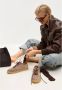 Cesare Gaspari Klassieke suède lage sneakers Beige - Thumbnail 2