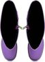 Cesare Gaspari Kniehoge laarzen met dikke zool Paars Purple Dames - Thumbnail 5