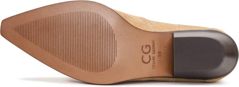 Cesare Gaspari Laag-schacht Cowboy Laarzen Hazel Beige