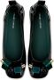 Cesare Gaspari Lakleren ballerina's Zwart Black Dames - Thumbnail 5
