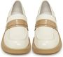 Cesare Gaspari Lakleren loafers Beige Dames - Thumbnail 7