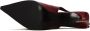 Cesare Gaspari Lakleren Slingback Pumps Rood - Thumbnail 2
