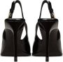 Cesare Gaspari Lakleren slingback pumps Zwart - Thumbnail 2