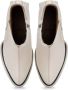 Cesare Gaspari Block Heel Ankle Boots Off white Beige Dames - Thumbnail 6