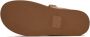 Cesare Gaspari Leren Comfort Velcro Sandalen Bruin - Thumbnail 2