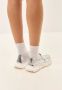 Cesare Gaspari Zilveren Platform Moccasins Alisa Gray Dames - Thumbnail 2