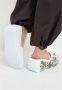 Cesare Gaspari Leren Platform Mule White Dames - Thumbnail 13
