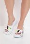 Cesare Gaspari Leren Platform Mule White Dames - Thumbnail 15