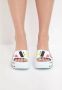 Cesare Gaspari Leren Platform Mule White Dames - Thumbnail 16