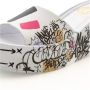 Cesare Gaspari Leren Platform Mule White Dames - Thumbnail 5