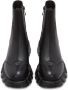 Cesare Gaspari Leren platte zool enkellaarzen Black Dames - Thumbnail 6